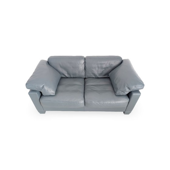 Originele De Sede DS 17 tweezitsbank van leer. – 2 zitsbanken, Leather (photo 2 of 10)