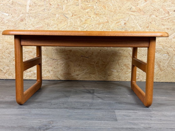 60s 70s Teak Coffee Table Side Table by Silkeborg, CFC Silkeborg, Wood, Multi Color (photo 3 of 14)