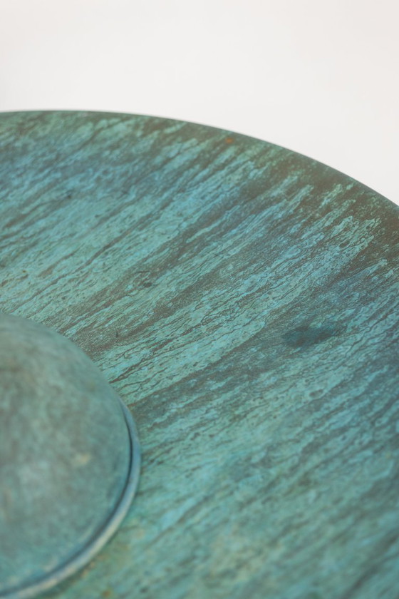 Image 1 of Tom Torrens. Corten steel and oxidized copper fountain. 1990s.