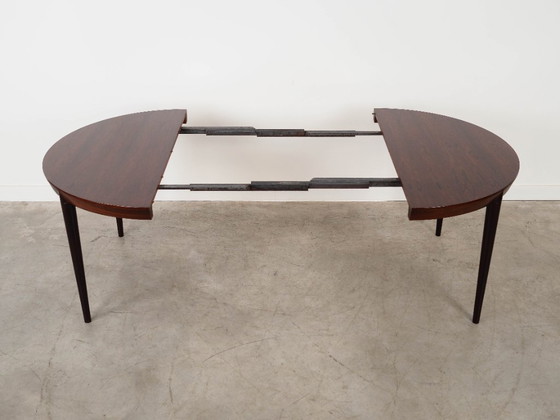 Image 1 of Round rosewood table, Danish design, 1960s, designer: Severin Hansen