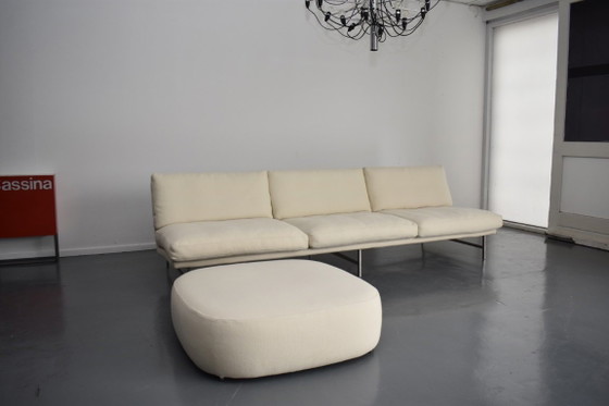 Sofá de diseño exclusivo Fritz Hansen Piero Lissoni PL 113 – Sofás de 3 plazas, Metal (photo 6 of 12)