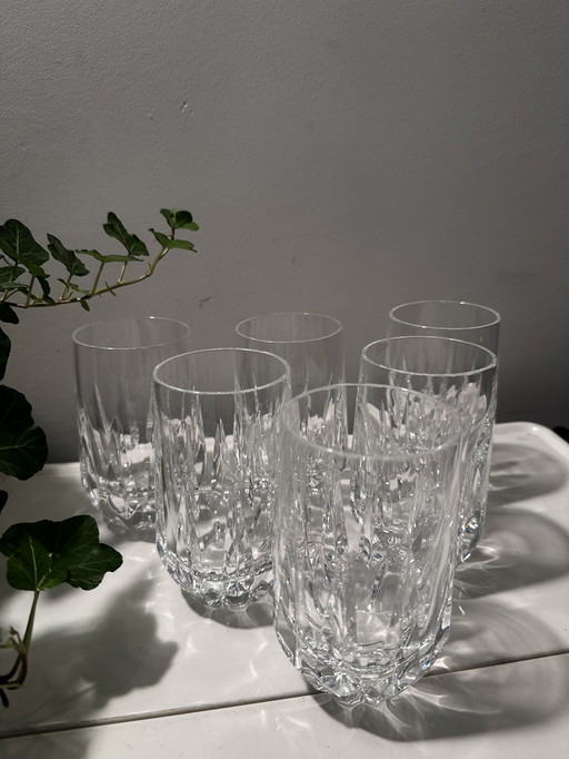 6 Kristallen Waterglazen