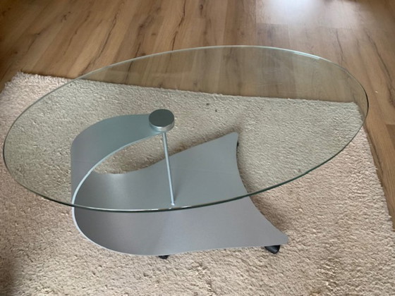 Image 1 of table d'appoint en verre