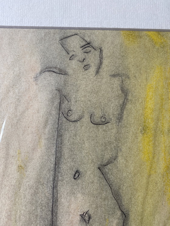 Image 1 of Eugenie Morin Original watercolor around 1833-1875