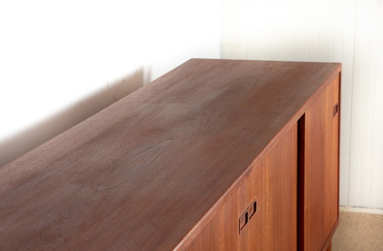 Image 1 of Credenza danese in teak molto grande 255 cm 1960.