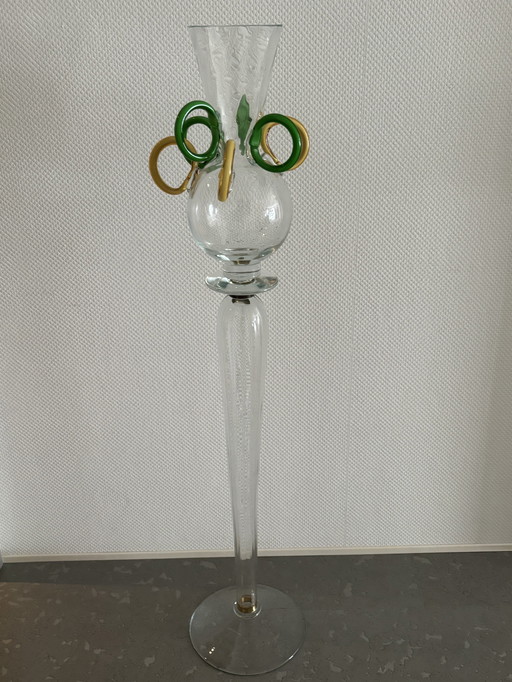 Vaso soffiato Borek sipek limited 137 high