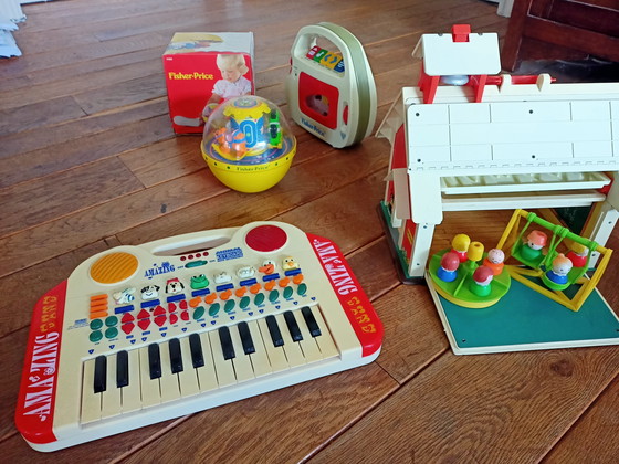 Image 1 of Giocattoli d&#39;epoca Fisher Price Set di 4