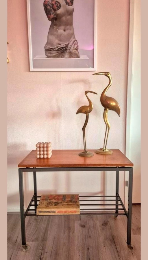 Vintage Audio Furniture Side Table Trolley