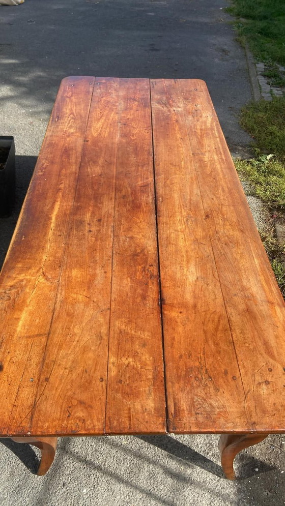 Escritorio de Olmo Macizo del Siglo XVIII Época Luis XV – Mesas de comedor, Madera (photo 5 of 18)