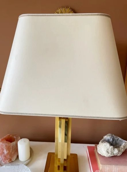 Image 1 of Willy Rizzo - Tischleuchte im Stil von Deknudt