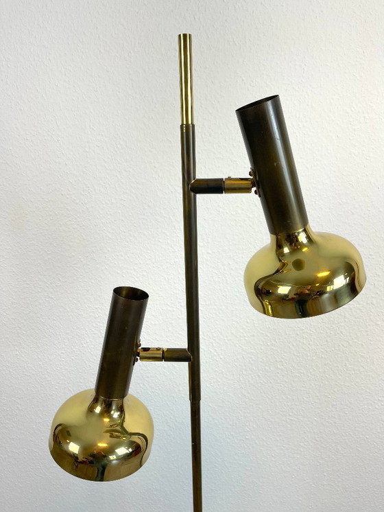 Image 1 of Sölken floor lamp, light, brass, copper, vintage