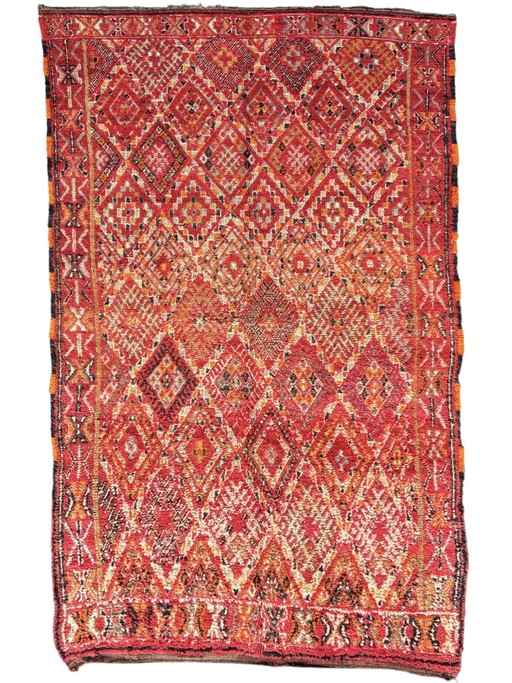 Vintage Moroccan Berber Rug 200x345 cm
