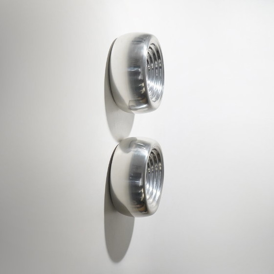 Image 1 of Paire de plafonniers « Padina » d'Achille Castiglioni pour Flos, années 1960