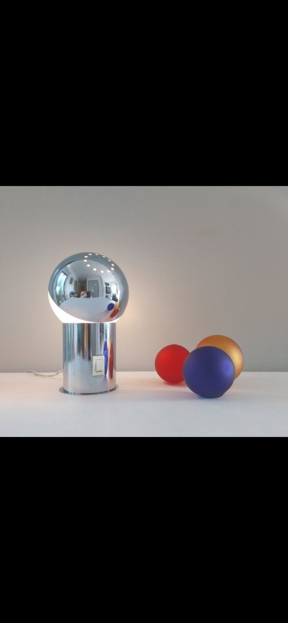 Image 1 of Vintage Space Age Tafellamp – Reggiani Stijl