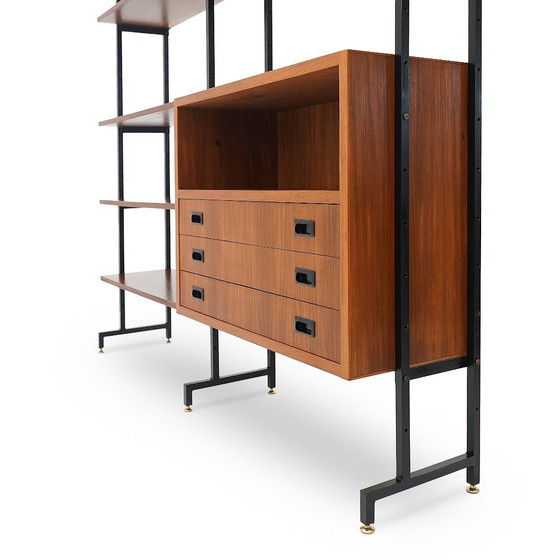 Image 1 of Bookcase with shelves and drawers, 1960s