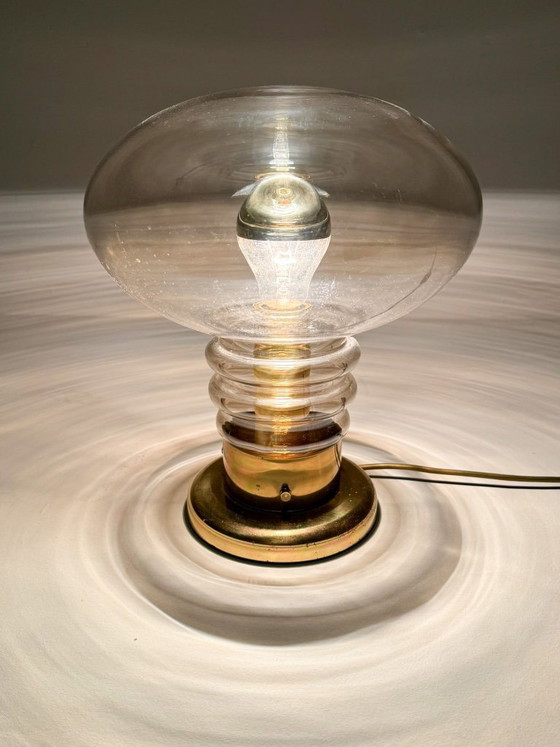 Image 1 of Set van twee lampen/paddenstoellampen uit het midden van de 20e eeuw van Luigi Colani, jaren 70.