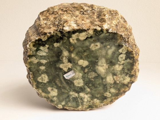 Image 1 of Brutalist Vintage Onyx Marble Ashtray / Vide-Poche – 1970s – 2.8 kg