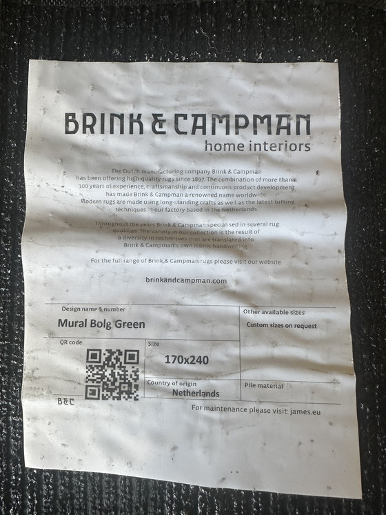 Image 1 of Brink y Campman Bold Green