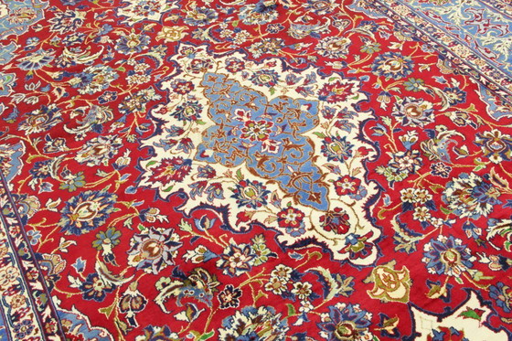 Image 1 of Original Persian carpet Keshan, Kashan Red 377 x 226 cm Top condition Classic Antique