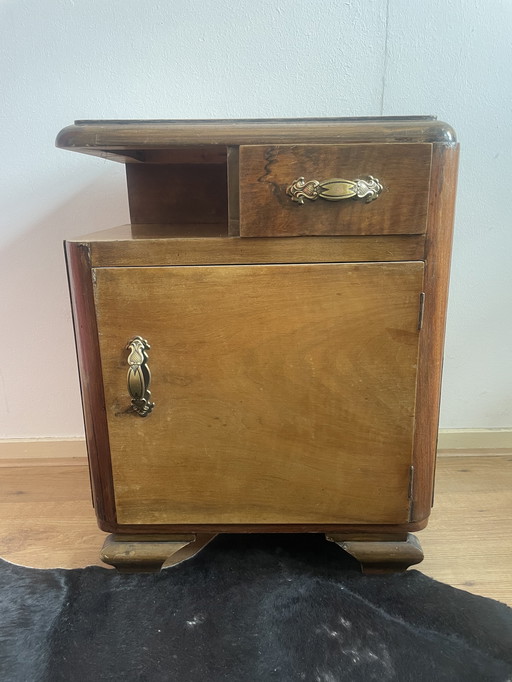 Vintage Nachttisch-Set