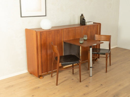 Opklapbed uit de jaren 60 in mid-century stijl