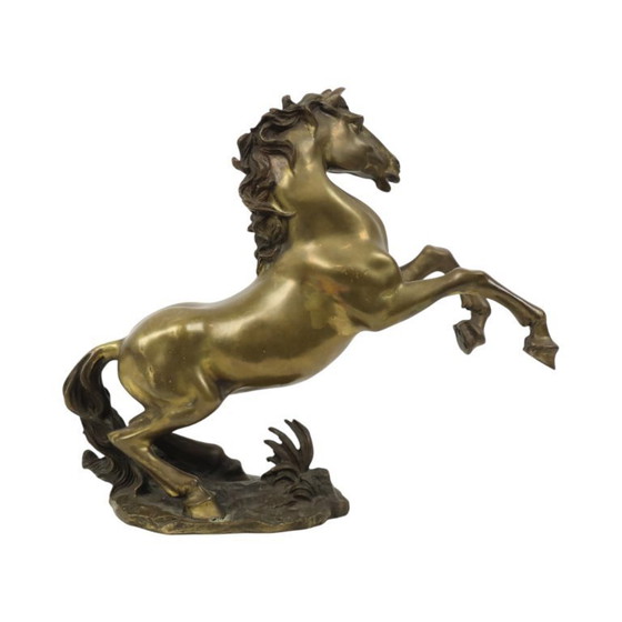 Image 1 of Bronze Statue of a Rearing Horse