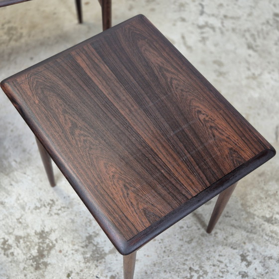 Image 1 of Poul Hundevad, Mimiset danois vintage en palissandre des années 1960