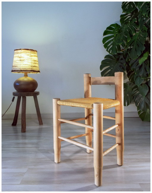 Sedia brutalista degli anni '50