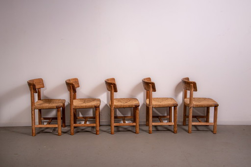 Sedie in pino e corda di Ranier Daumiller