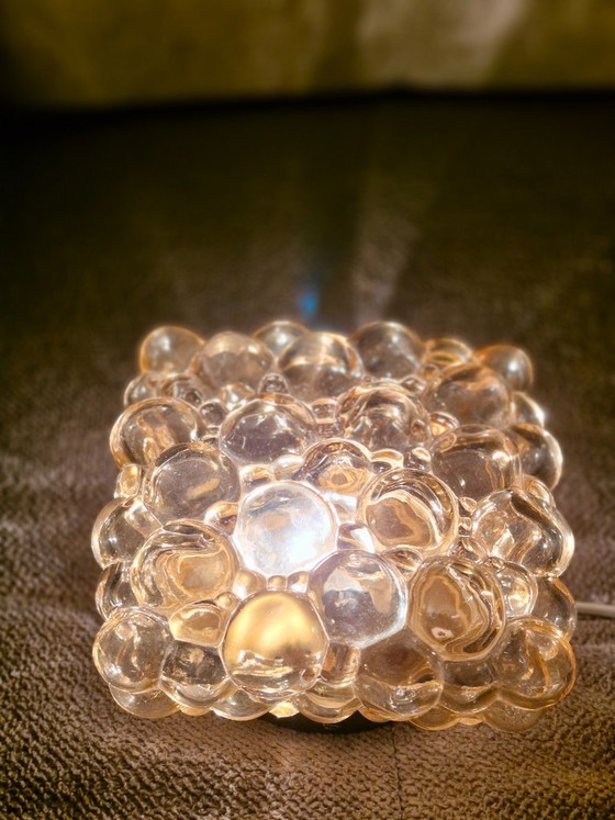 Image 1 of Lampada da soffitto vintage a bolle Helena Tynell Glashutte Limburg