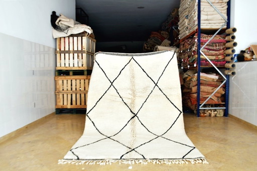 Alfombra marroquí Beni Ouarain 257 x 162 cm