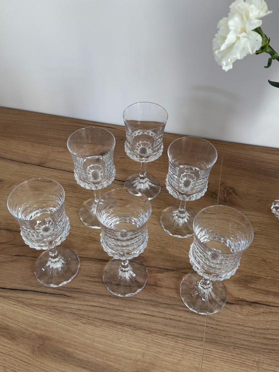 Image 1 of Verres Villeroy Boch vintage cristal vin 