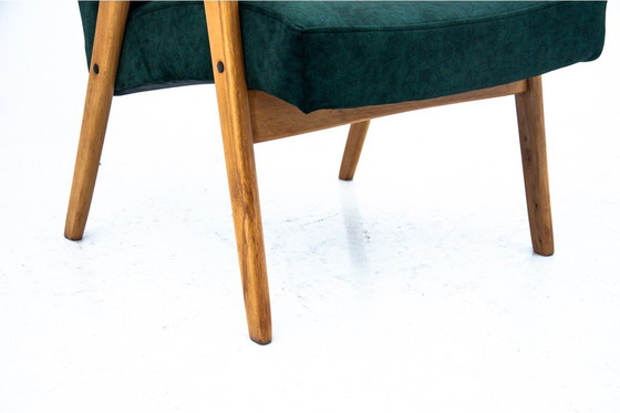 Image 1 of Deux fauteuils verts vintage par Jaroslav Šmídek pour Jitona, Tchécoslovaquie, années 1960