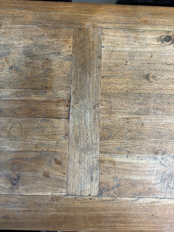 Table de monastère robuste en bois 300 x 99 cm – Tables de salle à manger, Wood (photo 5 of 6)