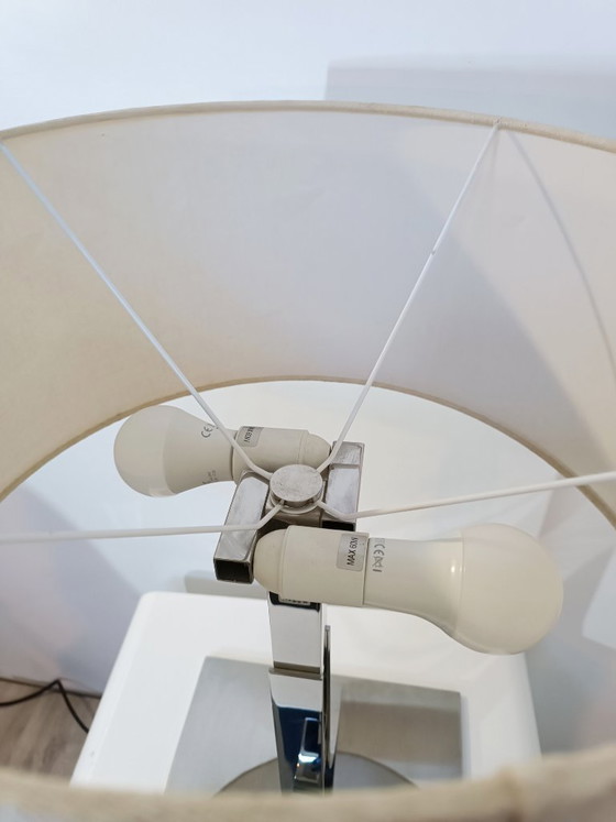 Bedeutende Bach-Lampe von F. Correa und A. Mila für Santa & Cole, 1970er Jahre – Tischlampen, Metal (photo 13 of 14)
