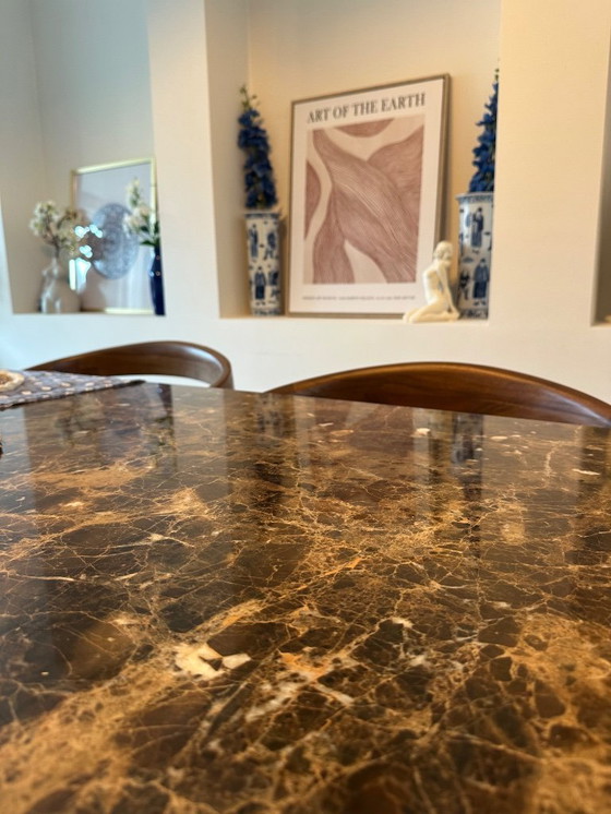 Image 1 of Mesa de comedor Poliform Concorde de mármol + 6 sillas de diseño de Sklum