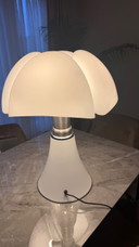 Grande lampe de table originale Pipistrello – Martinelli Luce – Blanc
