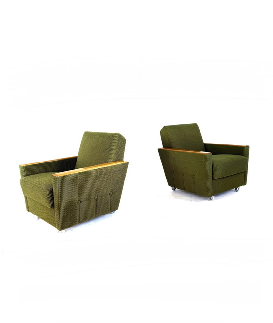 Image 1 of Set van 2 vintage fauteuils ‘60