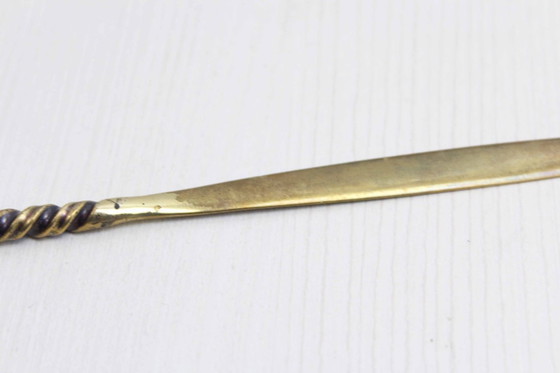 Image 1 of Vintage brass letter opener from the 1970s
