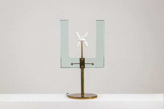 Image 1 of Nathalie Grenon per Fontana Arte, lampada modernista del 1940-50 circa