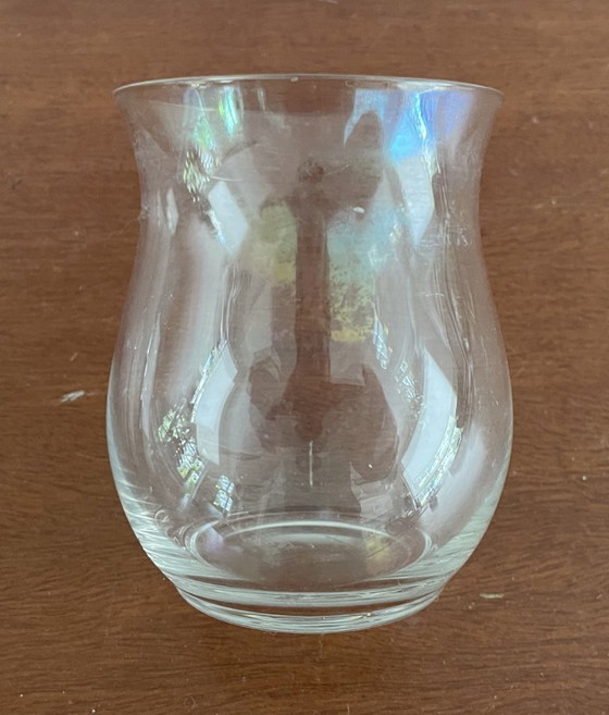 Image 1 of Corneleis de Lorm - Vase ou bol en verre Iris