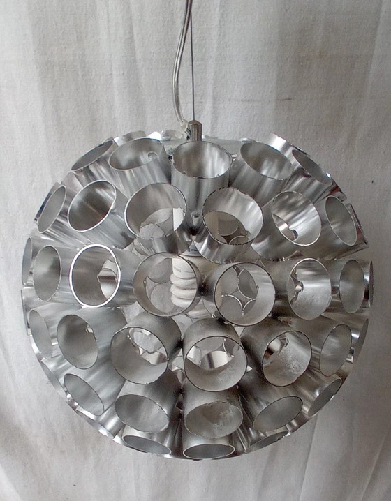 Image 1 of Space Age Chrome Hanglamp 
