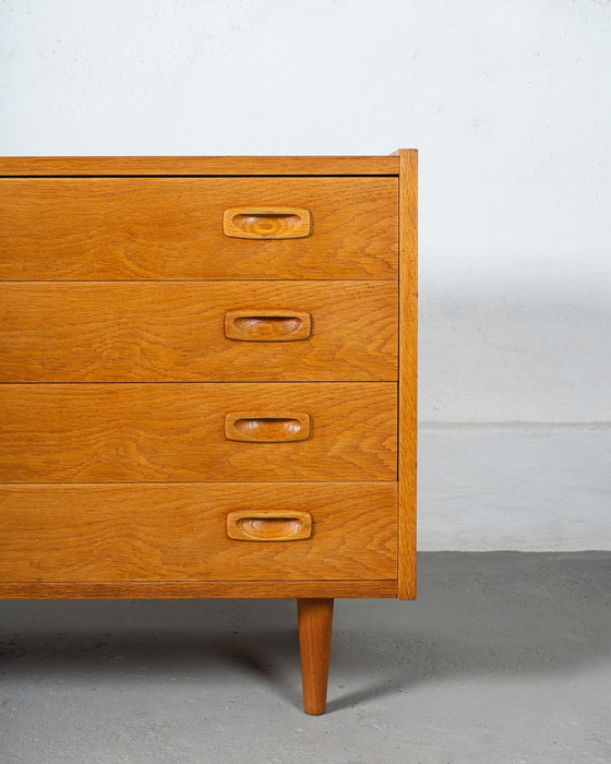 Image 1 of Mid Century Danish Chest Or Commode Made Of Oak, Ps System