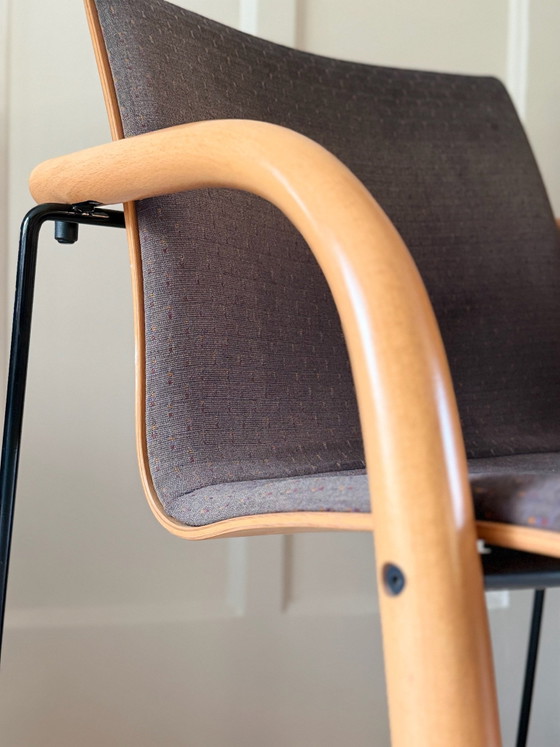Prachtige Thonet S320. Elegant, solide en tijdloos!, Vergaderstoel, Hout, Bruin (foto 2 van 6)