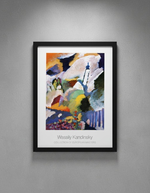 Kandinsky, Wassily - Chiesa di Murnau - Collezione di maestri europei