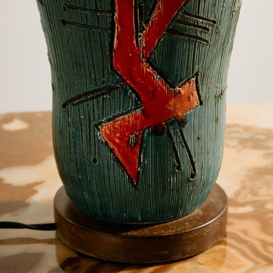 Image 1 of MK11590 Ceramic table lamp by Jiří Georges & Paul Pannier