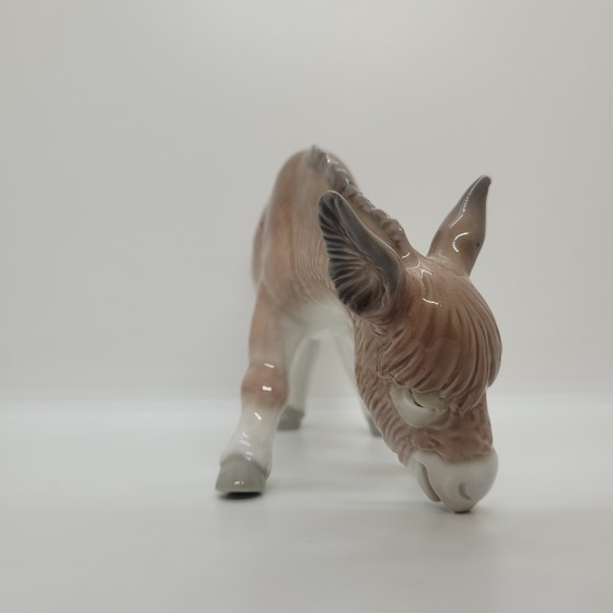 Image 1 of „Esel“-Figur, emailliertes Porzellan, Lladró, 20. Jahrhundert – Spanien