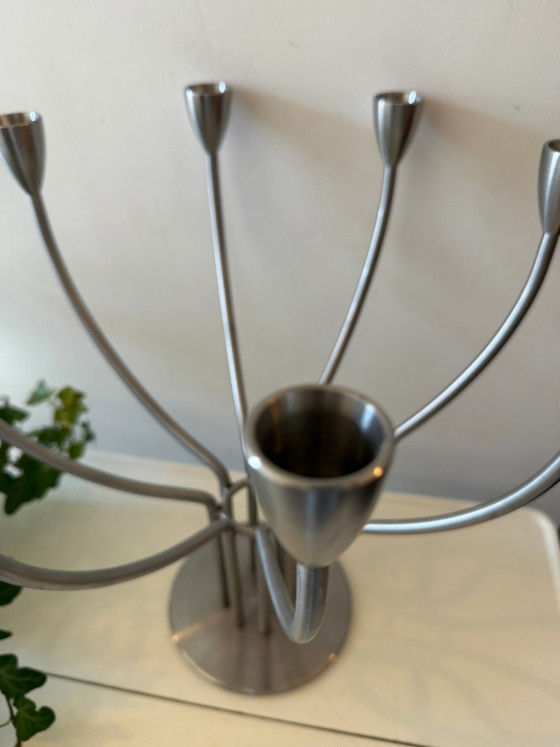 90er Jahre Ikea Stockholm Kerzenständer – Hagberg, Kerzenhalter, Metal (photo 4 of 8)