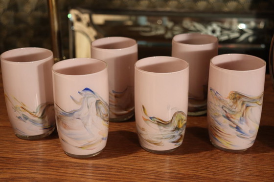 Image 1 of Service pichet et verre par Murano Italie 1960