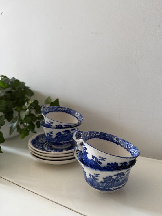 Ensemble de 4 tasses et soucoupes vintage – Vaisselle, Ceramic (photo 3 of 4)